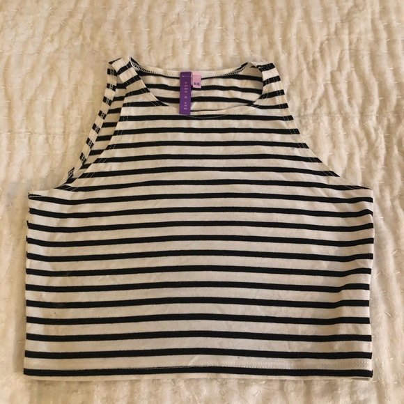 LF stripe crop top - Picture 1 of 1